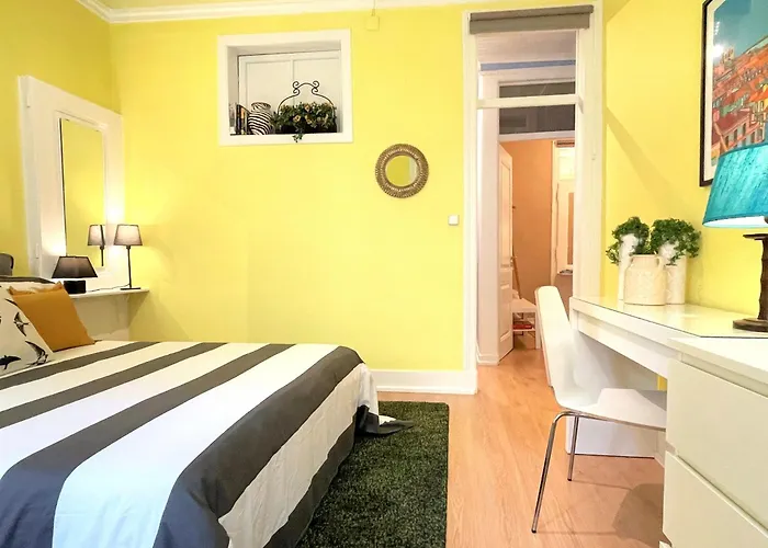 아파트 Mc Newly Renovated Apartment! Romantic In Trendy Principe Real - Downtown *